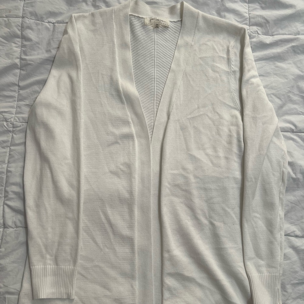 Elegant White Cardigan